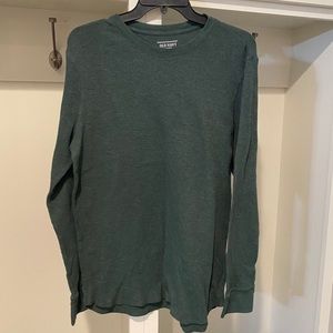 Old Navy mens green long sleeve thermal size large